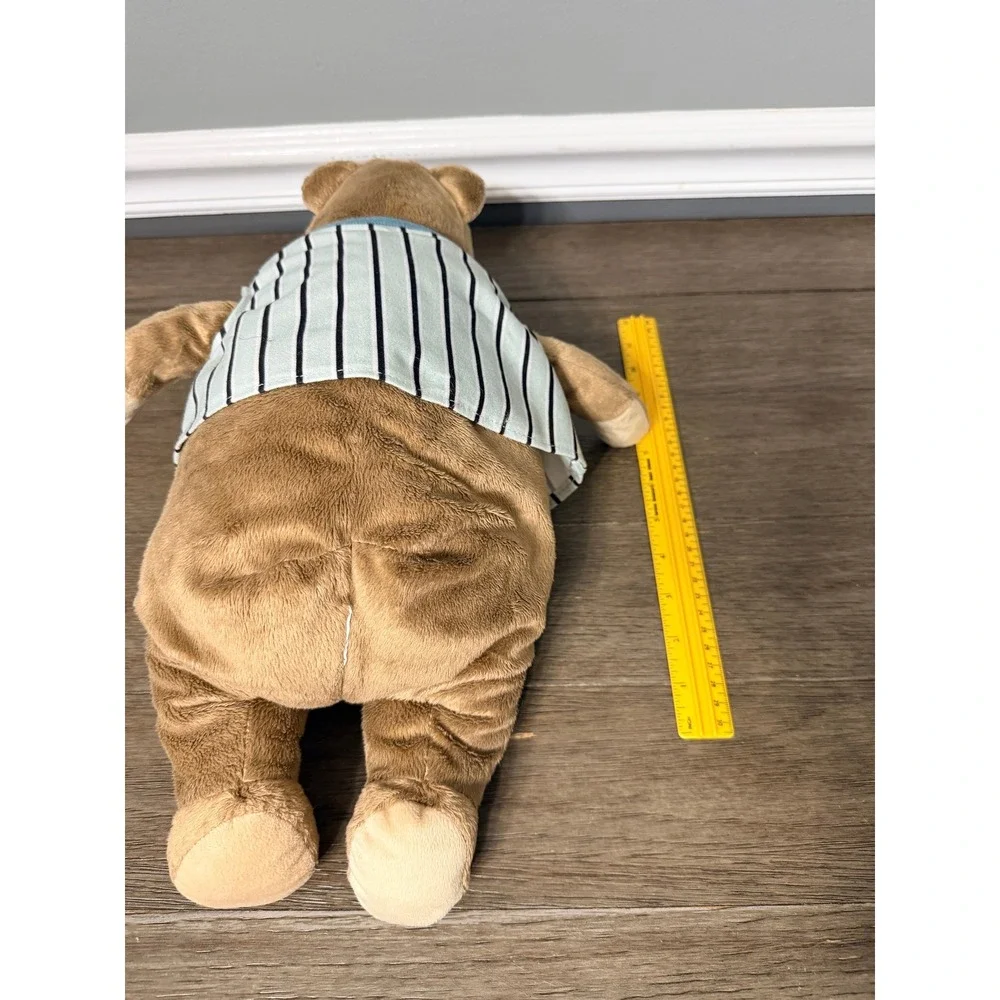 IKEA Nallebjorn Brown Bear‎ in Striped Vest Plush
